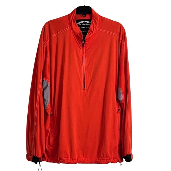 Sun Mountain RainFlex LT Pullover Windbreaker Jacket XL Beaver Brook Golf Logo - Picture 8 of 13